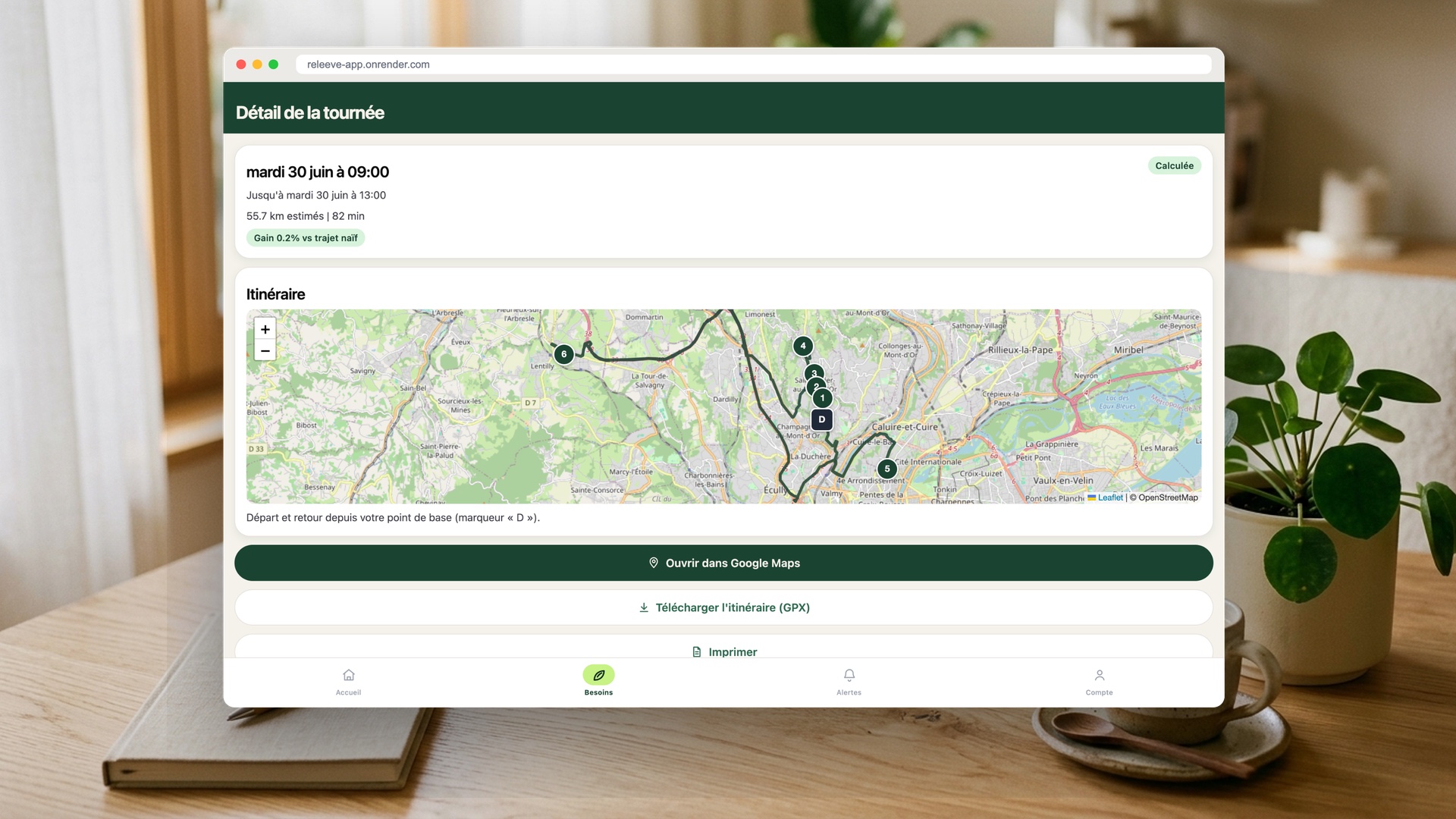 Pilotez vos collectes et vos tournées depuis un ordinateur